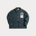 Premium Men's Retro Long Sleeve Shirt – Solid Color Loose Fit with Lapel, Pocket & Embroidery